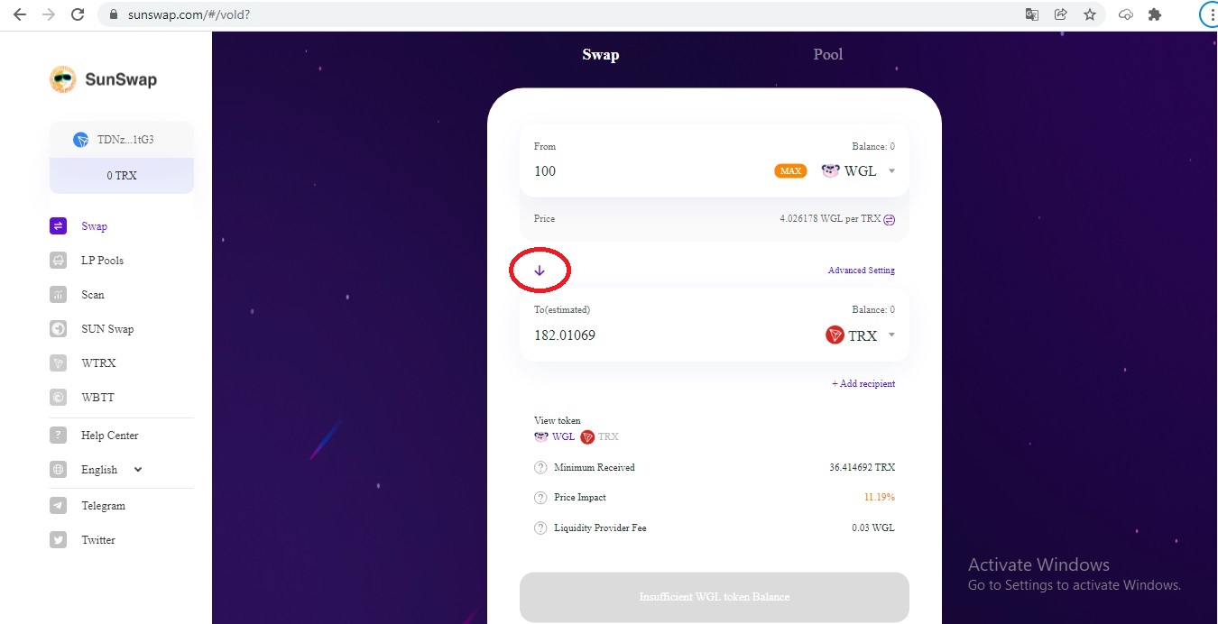 آموزش فروش ترون لینک