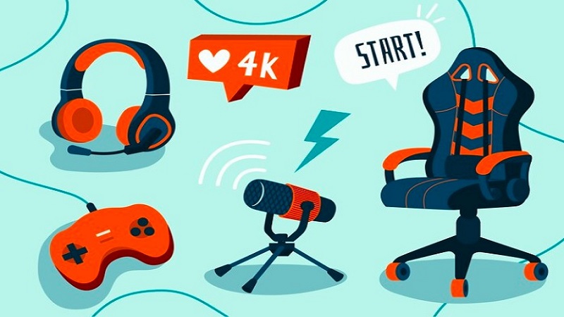 صندلی مناسب گیم و ترید