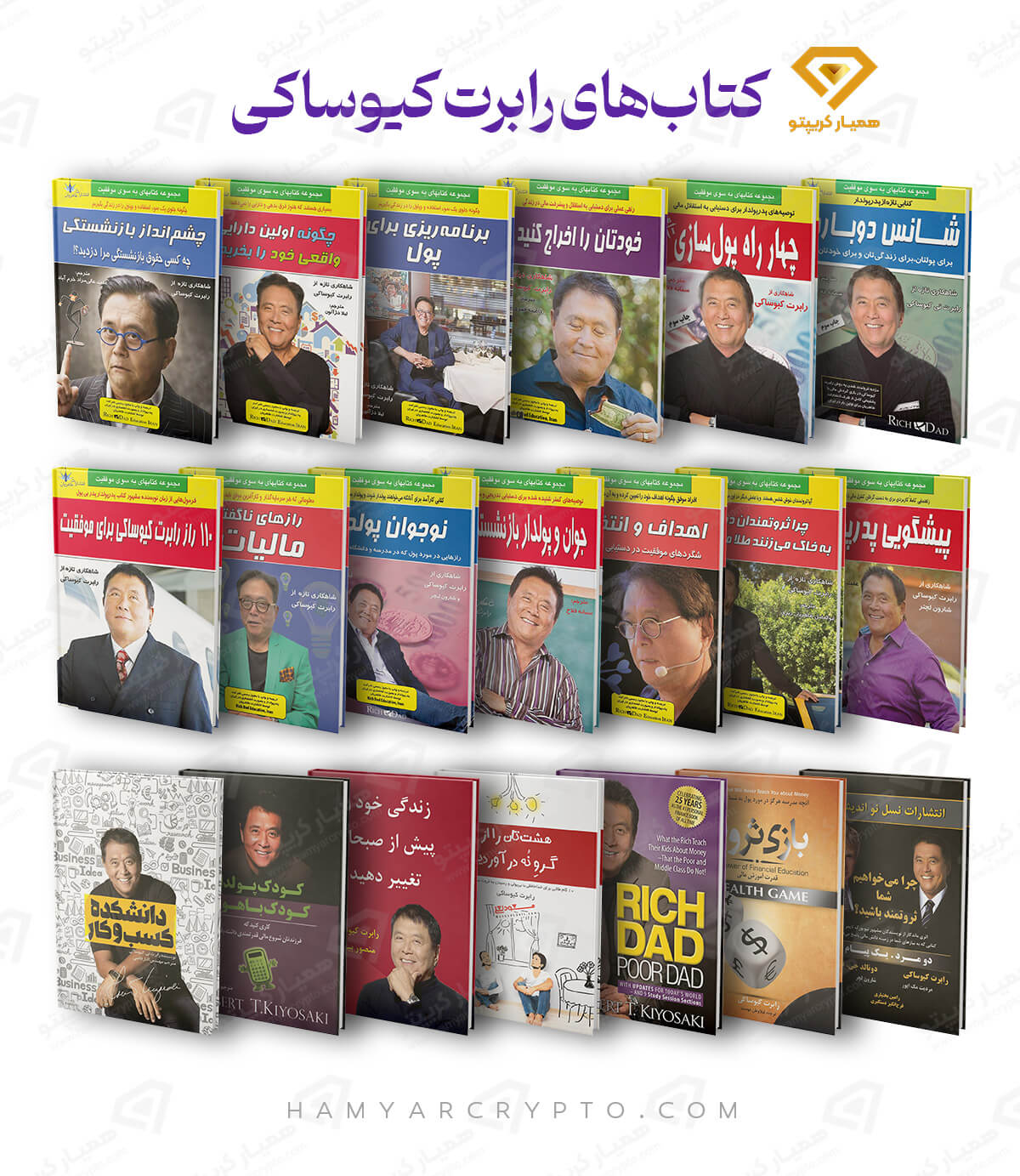 کتاب های رابرت کیوساکی