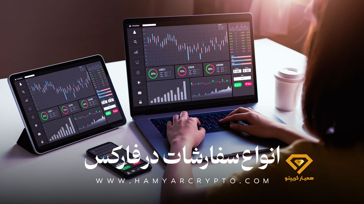 انواع سفارشات در فارکس