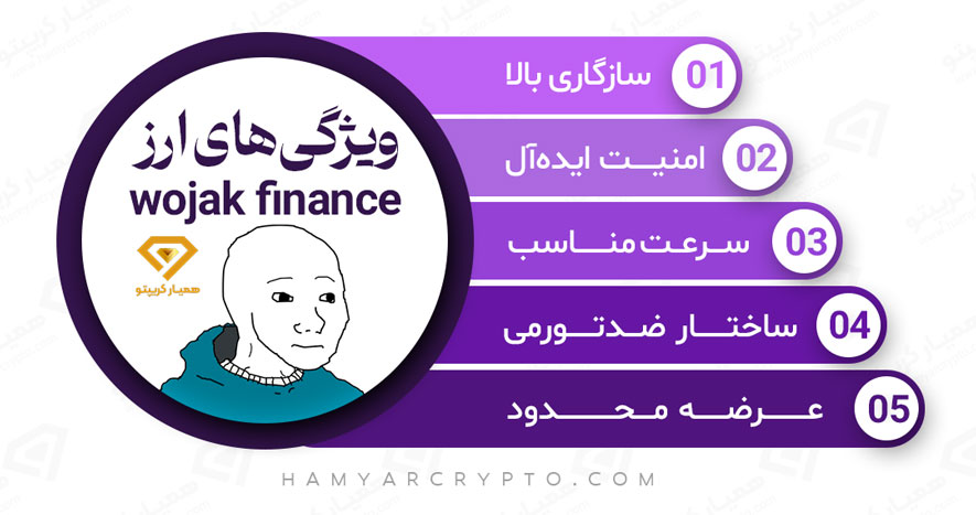ویژگی رمز ارز ووجک