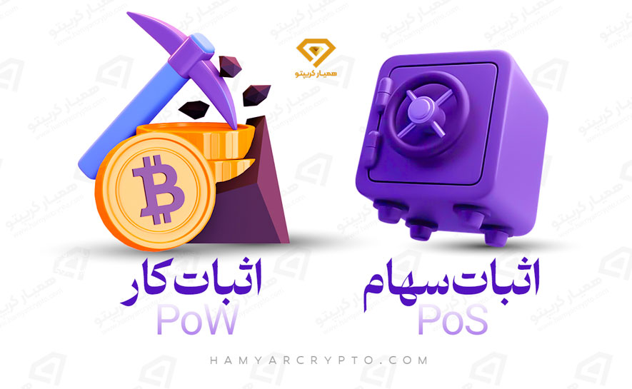 الگوریتم‌های اجماع اثبات سهام و اثبات کار