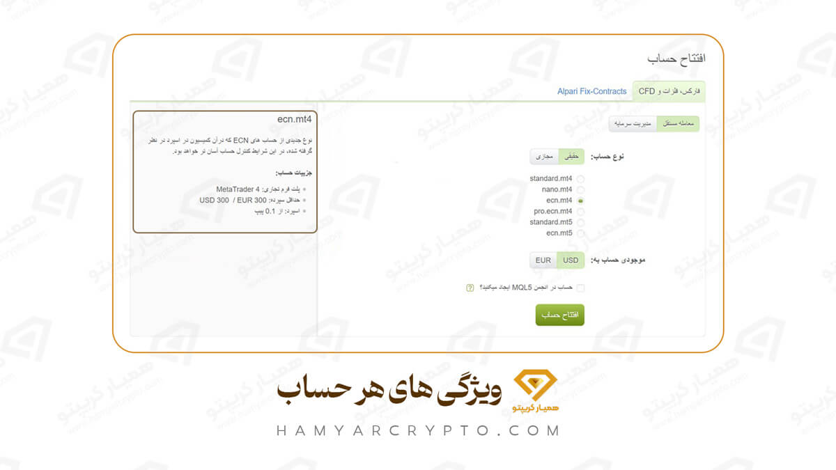 آموزش بروکر آلپاری