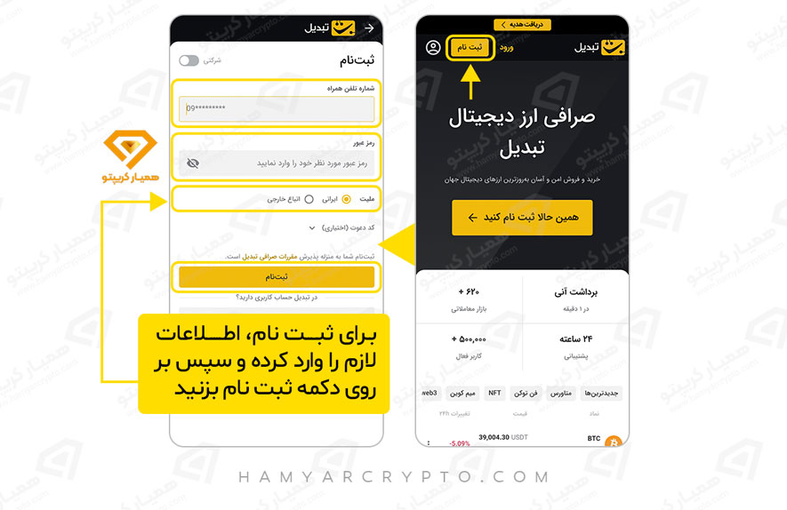 آموزش صفر تا صد صرافی تبدیل