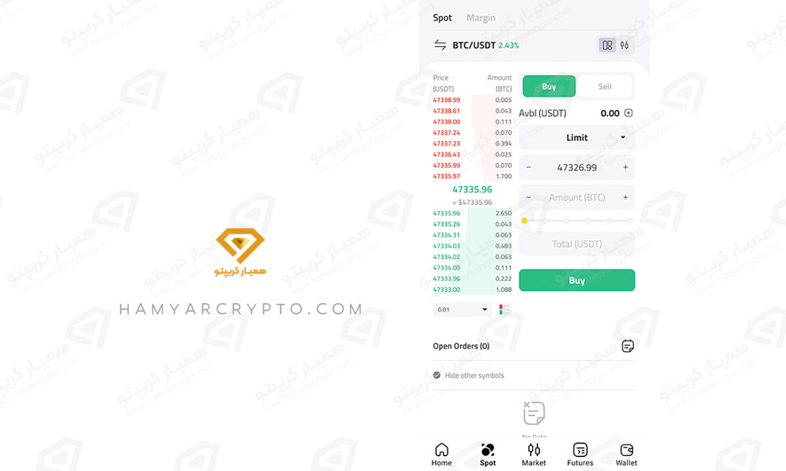 آموزش اپلیکیشن کوین لوکالی