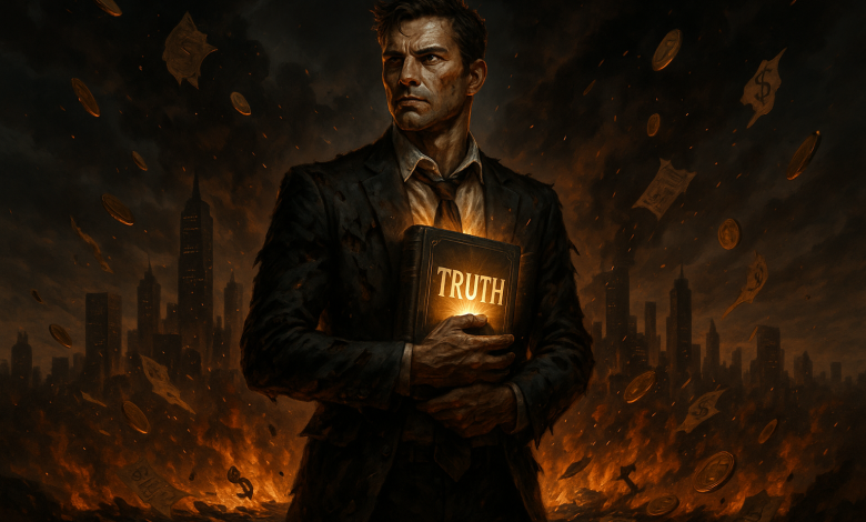 20250916 1218 Courage Amidst Chaos simple compose 01k58v9ahxe4pbshewy44w1tz7