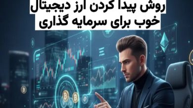 تصویری از یک نفر در حال پیدا کردن یک ارز مناسب