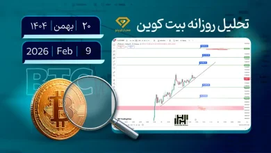 تحلیل بیت کوین امروز 20 بهمن